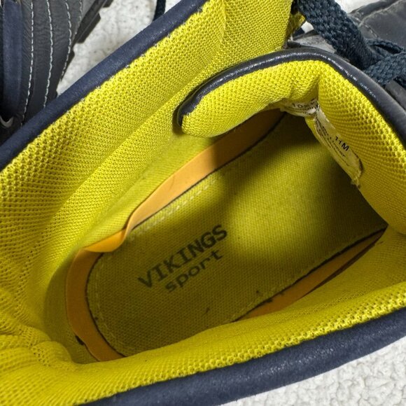 Vikings Men's Blue Leather Casual Work Style Boots - 11M - Picture 8 of 9